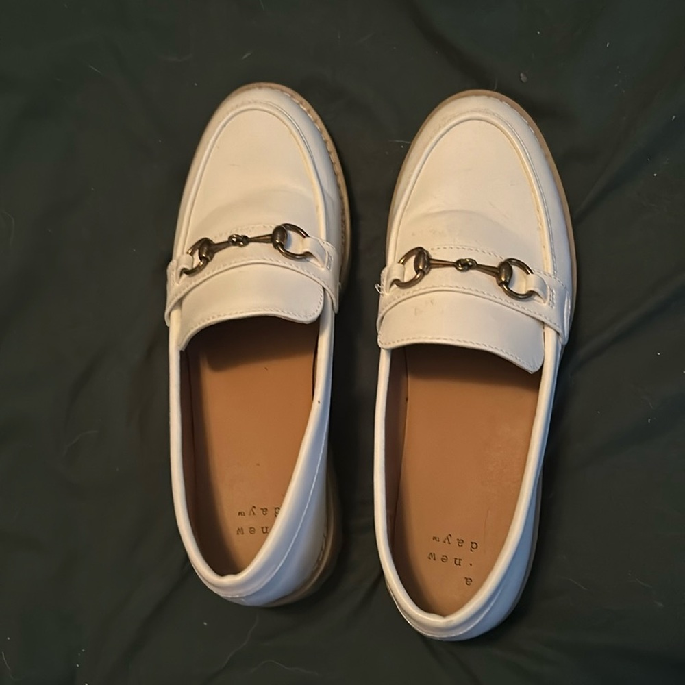 White Loafers